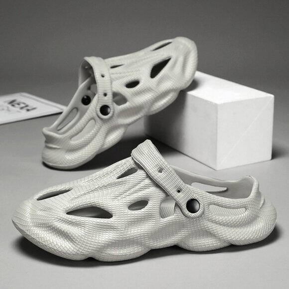 Large-sized couple men's crocs and summer casual sandals are breathable - Picture 4 of 10